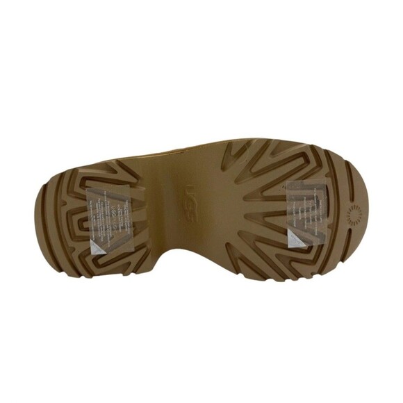 New UGG CLASSIC NEW HEIGHTS SHEARLING LACE UP CHESTNUT SUEDE WOMEN'S BOOTS US 9 - Picture 13 of 14